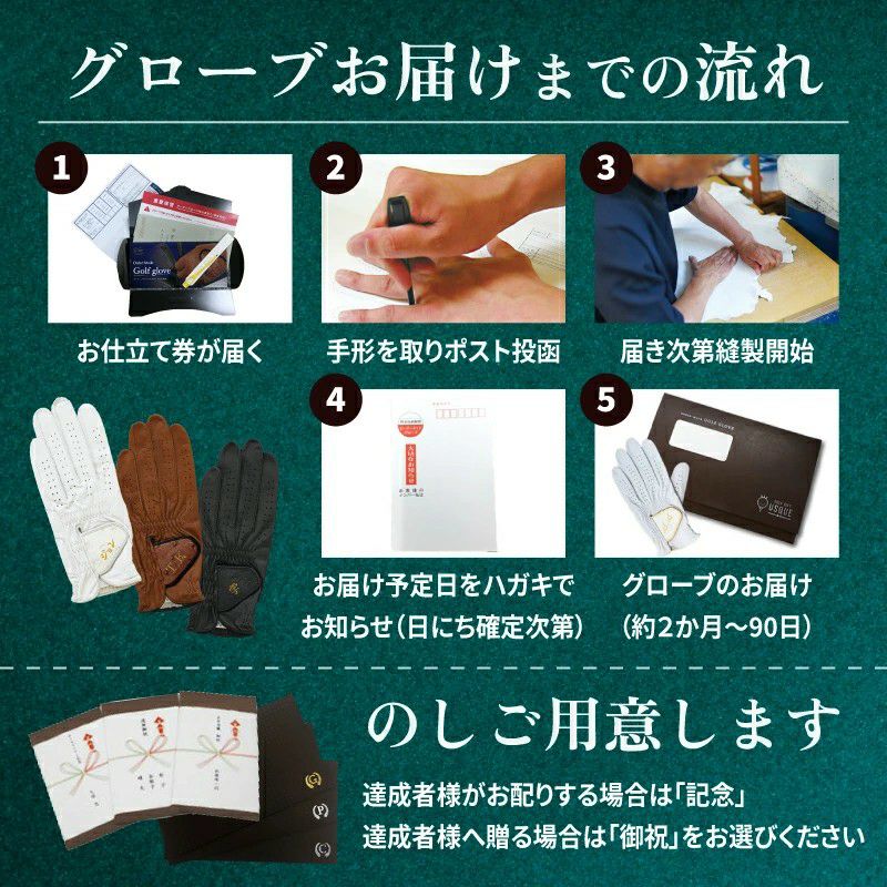 オーダーメイドゴルフグローブ仕立券（ダイヤモンド） | アーカイブプラス